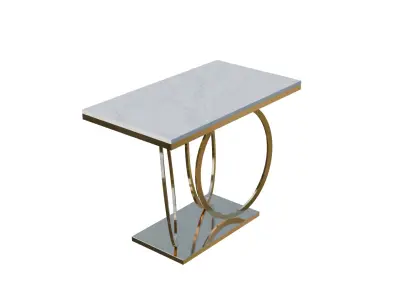 Decorative table Low-poly 3D model get