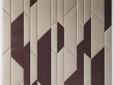 Wall Panel 3d model Low-poly 3D model 7
