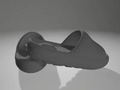 Yeezy Slides 3D print model