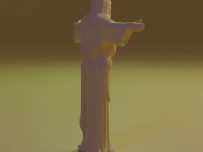 Christ the Redeemer 3D model