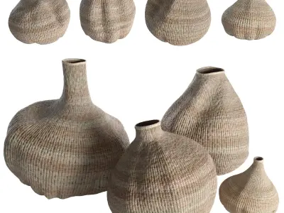 Bulawayo Garlic Gourd Uniqwa 3D model