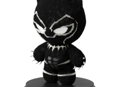 Black Panther 3D model