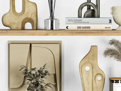 decorative set Vol011 3D model