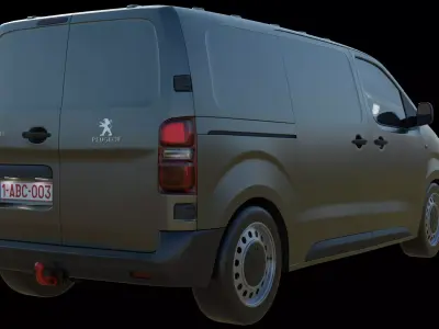 PEUGEOT MASTER CAR   3D model