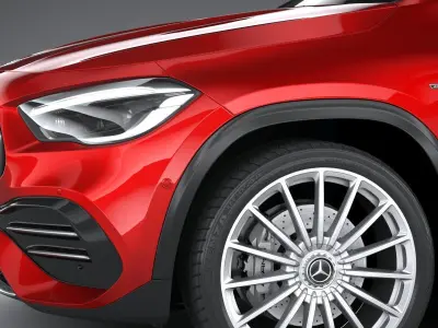 Mercedes Benz GLA35 AMG 2021 3D model