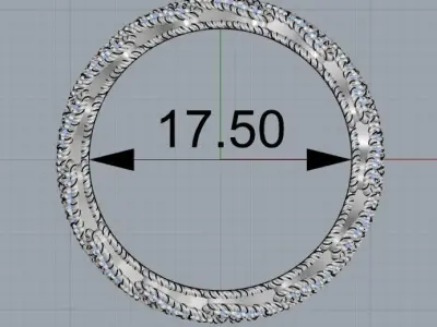 Ring Roberto Coin 3D print model