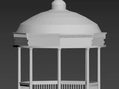 Indian Dome Structure 3D model