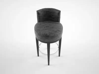 The Sofa and Chair Co Oscar barstool 3D model