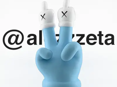 Kaws Hands Mini for Print 3D print model