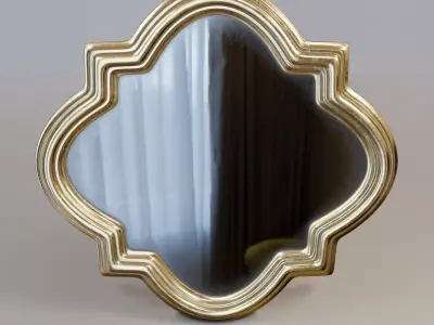  Quatrefoil mirror  3D model