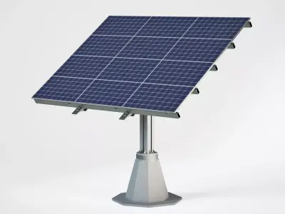 Solar Tree 3D model