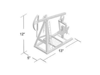 Handmade Scenic - Cityscapes Figurines Sculptures 3D model