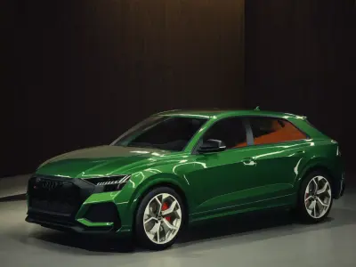 Audi RS Q8 2020 High Detailed 3D Model  3D model