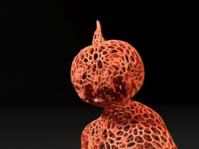 Pumpkin Monster 3D print model