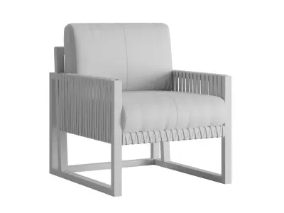 Moore Lounge Chair 3D model