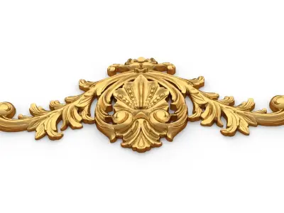 Classic decor ornament 25 3D print model