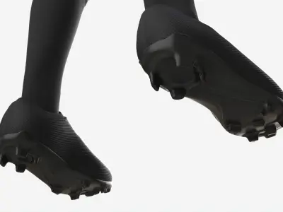 Soccer Boots and Socks 3D model