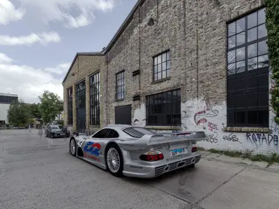 Mercedes CLK GTR 3D Model 3D model