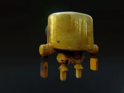 Cute Robot  Free 3D model