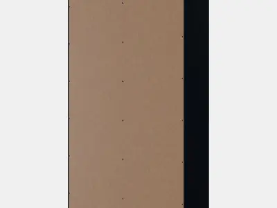 BRIMNES Glass-door cabinet 3D model