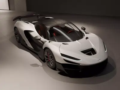 McLaren W1 2024 3D model