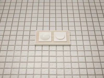 Sensor and Light Switch Free low-poly 3D model