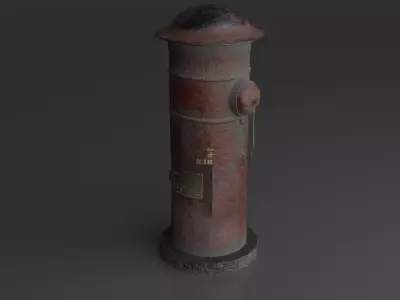 Fire Hydrant Free 3D model get