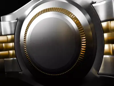 ROLEX Datejust 36 Golden Palm Domed Jubilee 3D model