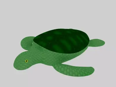 Turtle Low-poly 3D model