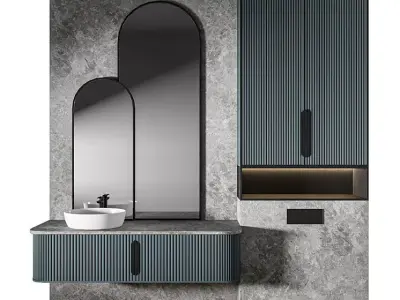 Luxury Bathroom 291 3D model
