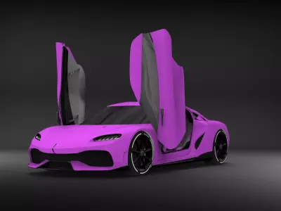 Koenigsegg Jesko 3D model