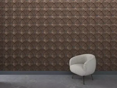 3d Wall Panel Low-poly 3D model