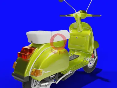 Vespa PX 150 3D model