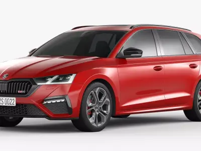 Skoda Octavia RS Combi 2020 3D model