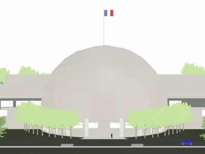 Projet Hotel 3D model