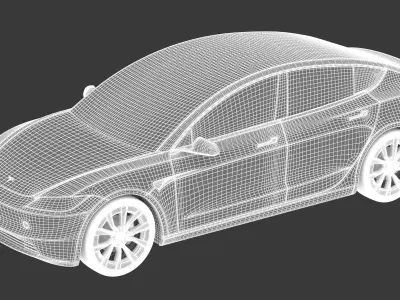 2024 Tesla Model 3 3D model