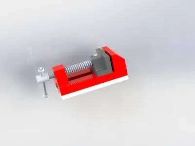 Press Model vise 3D print model