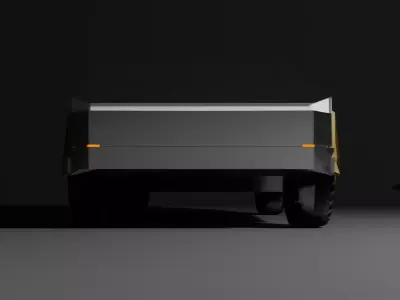 tesla cybertruck 3D model
