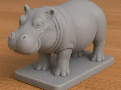 Hippo Print 3D print model