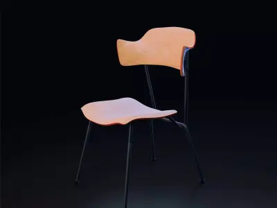 Strain Chair  Free 3D model
