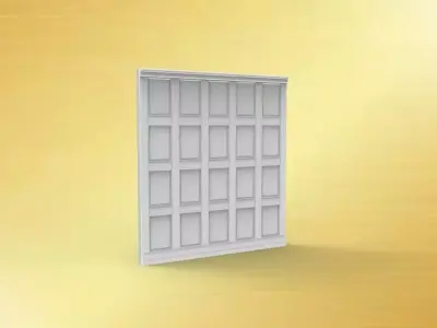 Wainscoting 3D print model