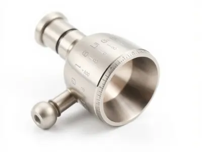 Precision Metal Tool D Model Pack Low-poly 3D model