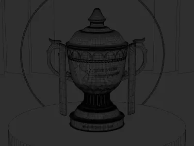 IPL Trophy 3D Model 3D model