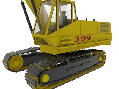 Excavator  3D model