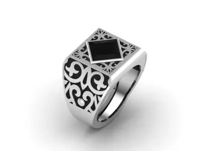 STL 3DM Gents Rings Ready Models Mens Rings 3D print model 3D print model