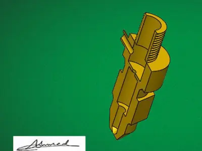 Spray Nozzle 3D model