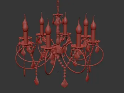 Chandelier Lumen E 1 1 8 602 GB 3D model