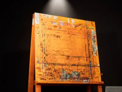 Art Studio Painting Kit Low-poly 3D model