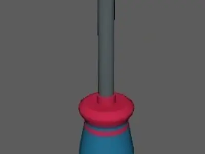 Screwdriver icon design 3D model