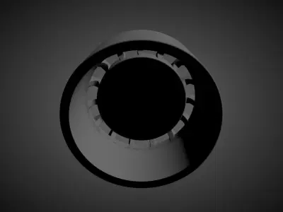 OZ RALLY scalable and printable rims 3D print model